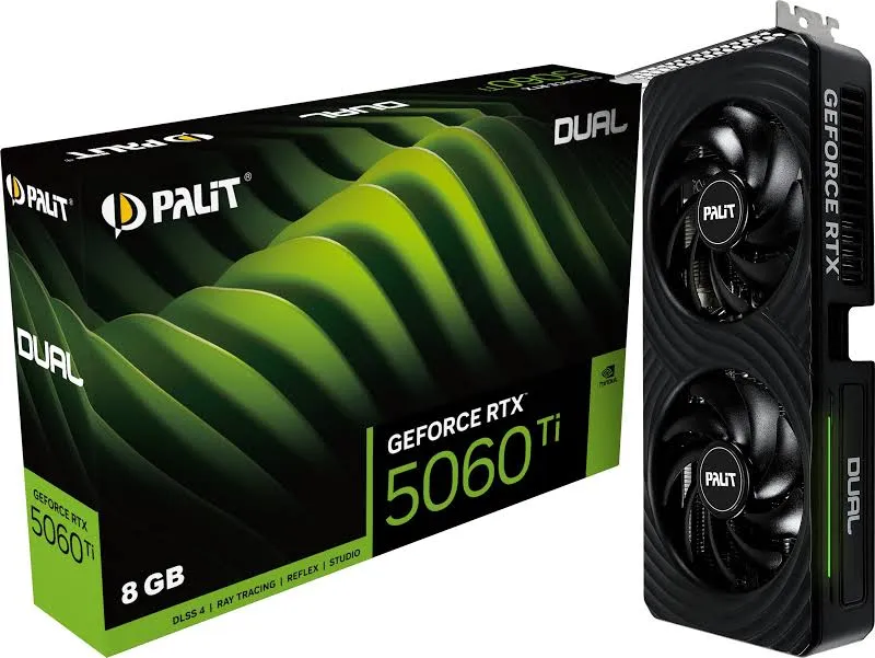 Palit RTX 5060 Ti Dual 8GB GDDR7 image 1