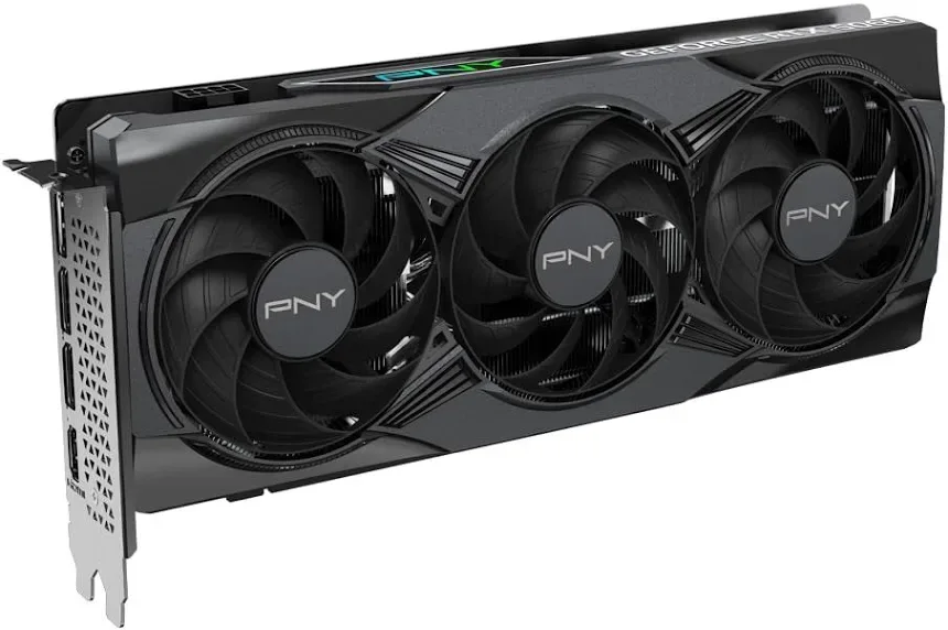 PNY ARGB EPIC-X RGB GeForce RTX 5060 OC Triple ventilateur 8 Go GDDR7 Reflex 2 RTX image 2