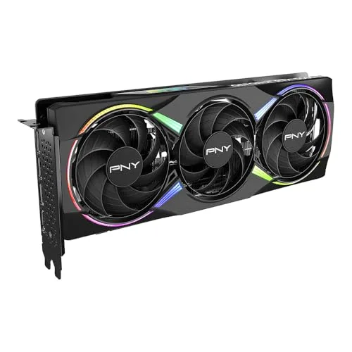 PNY - Carte graphique - GeForce RTX™ 5060 Ti - 16GB - ARGB Overclocked Triple Fan DLSS 4 - vue 9