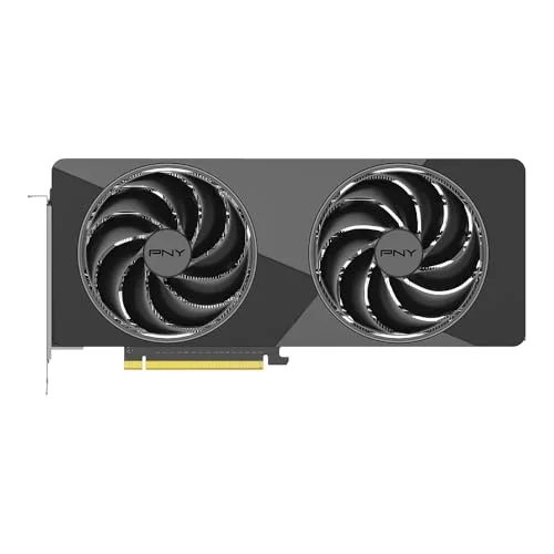 PNY - Carte graphique - NVIDIA Blackwell - GeForce RTX 5070 SLIM OC Dual Fan - 12 Go - vue 9