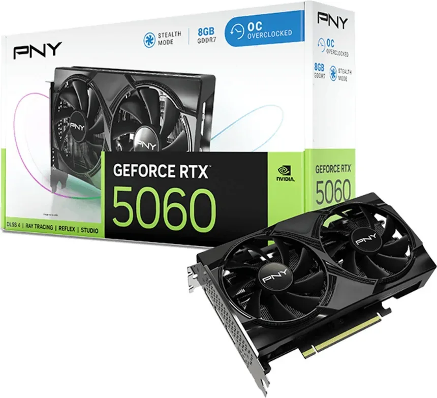 PNY GeForce RTX 5060 Dual Fan OC 