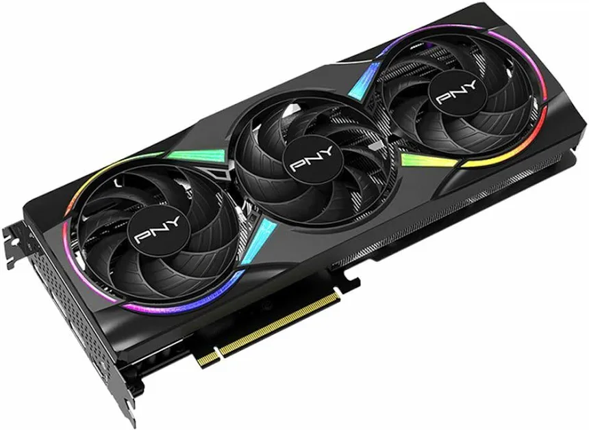 PNY GeForce RTX 5060 Ti EPIC-X RGB Overclockée Triple Ventilateur 8 Go GDDR7 Reflex 2 RTX  image 1