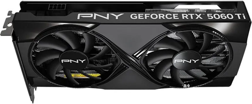 PNY GeForce RTX 5060 Ti Overclockée Double Ventilateur 16 Go GDDR7 Reflex 2 RTX image 2