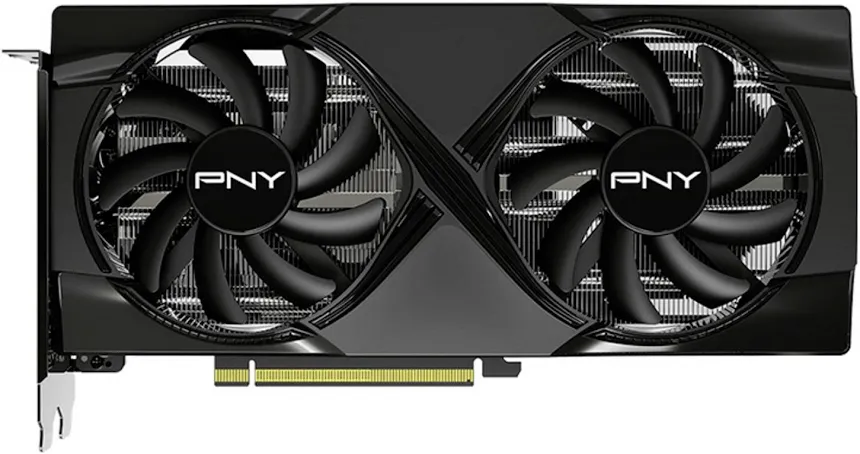 PNY GeForce RTX 5060 Ti Overclockée Double Ventilateur 8 Go GDDR7 Reflex 2 RTX 