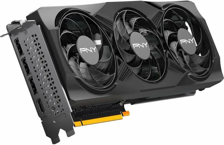 PNY GeForce RTX 5070 Overclockée Triple Ventilateur 12 Go GDDR7 Reflex 2 RTX  image 1