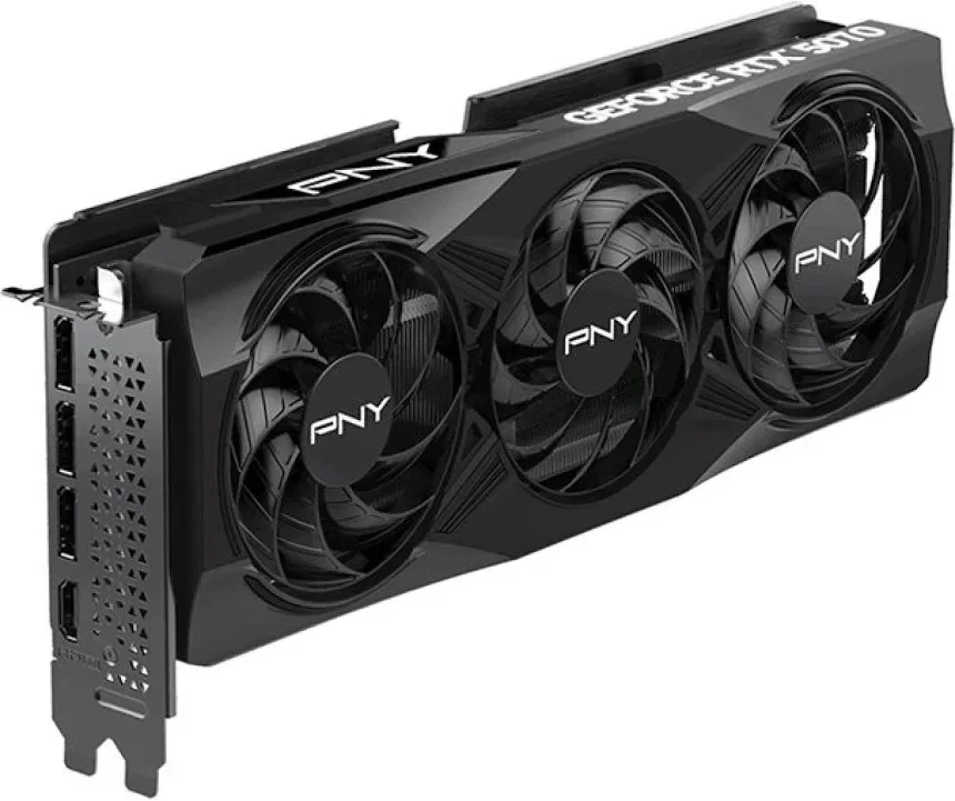 PNY GeForce RTX 5070 Overclockée Triple Ventilateur 12 Go GDDR7 Reflex 2 RTX  image 3