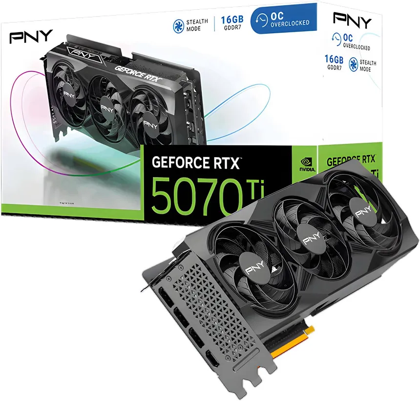 PNY GeForce RTX 5070 Ti OC  image 1