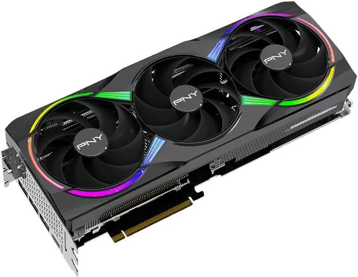 PNY GeForce RTX 5080 ARGB Overclocké Triple ventilateur 16 Go GDDR7 Reflex 2 RTX