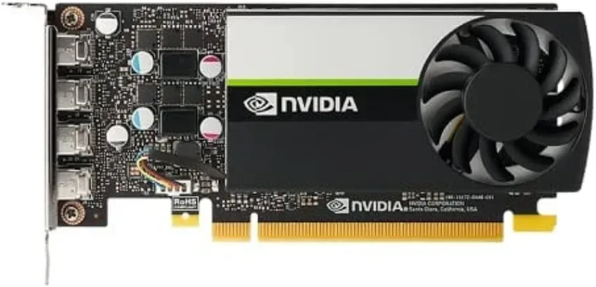 PNY QUADRO T1000 4 Go GDDR6 profil bas