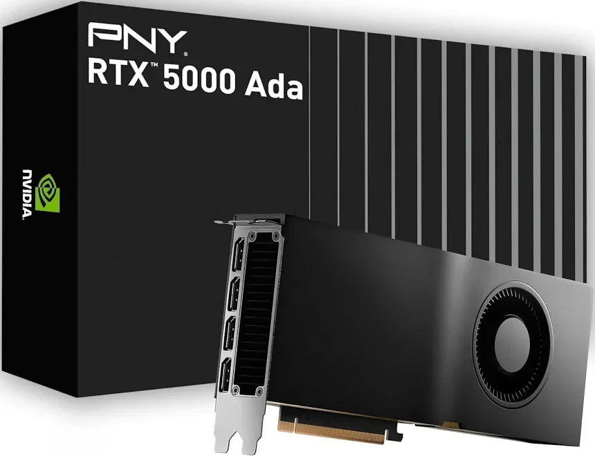 PNY RTX 5000 Ada 32 Go GDDR6 256-bit PCI-Express x16 4.0 image 4