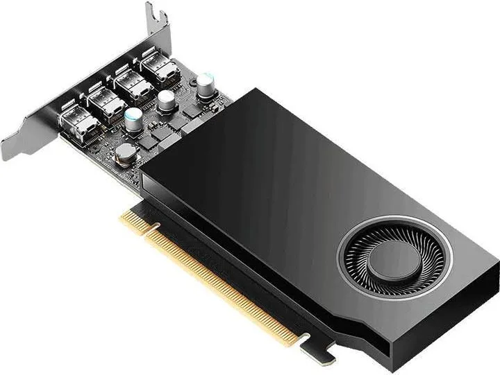 PNY RTX A400 4GB GDDR6 PCI Express x8 Low Profile image 3