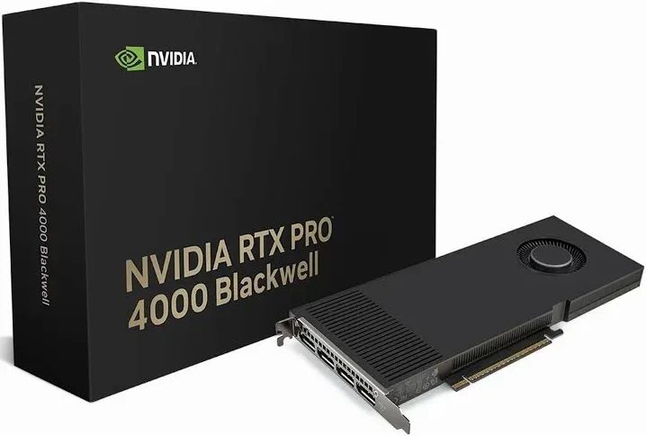 PNY RTX PRO 4000 Blackwell 24GB GDDR7 PCIe 5.0
