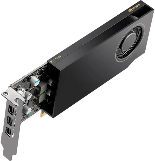 PNY VCNRTXA400-SB RTX A400 4GB GDDR6 PCI Express x8 4.0