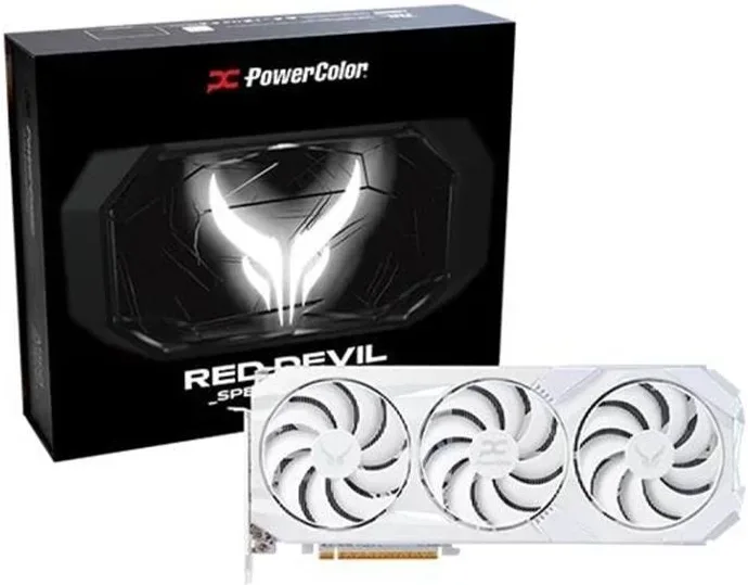 Powercolor Radeon RX 9070 XT Red Devil 16GB OC WHITE  image 1