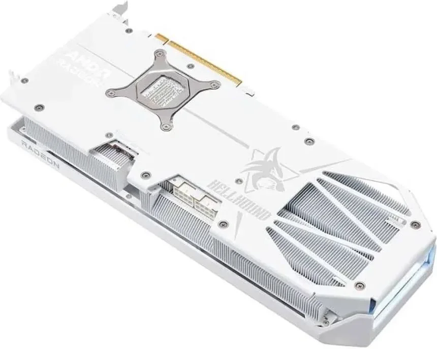Powercolor Radeon RX 9070 XT Spectral White OC  image 3