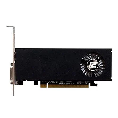 Powercolor Red Dragon Radeon RX 550 4 Go GDDR5 profil bas - vue 3