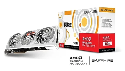 SAPPHIRE - Carte Graphique - PURE AMD RADEON™ RX 7800 XT GAMING OC 16GB - GDDR6 - DUAL HDMI / DUAL DP - vue 6