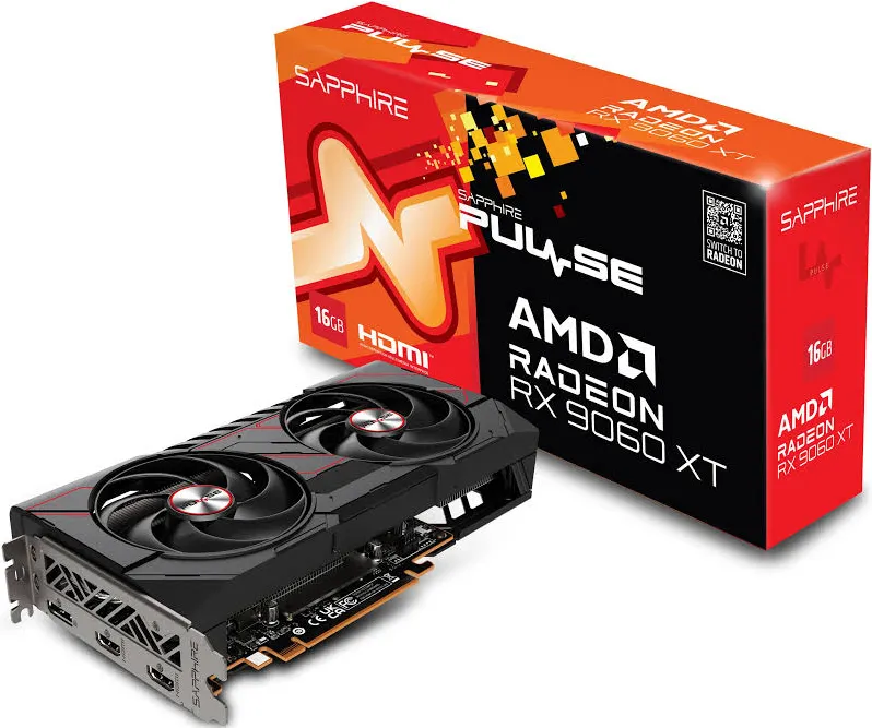 Sapphire Radeon RX 9060 XT PULSE 16GB image 1