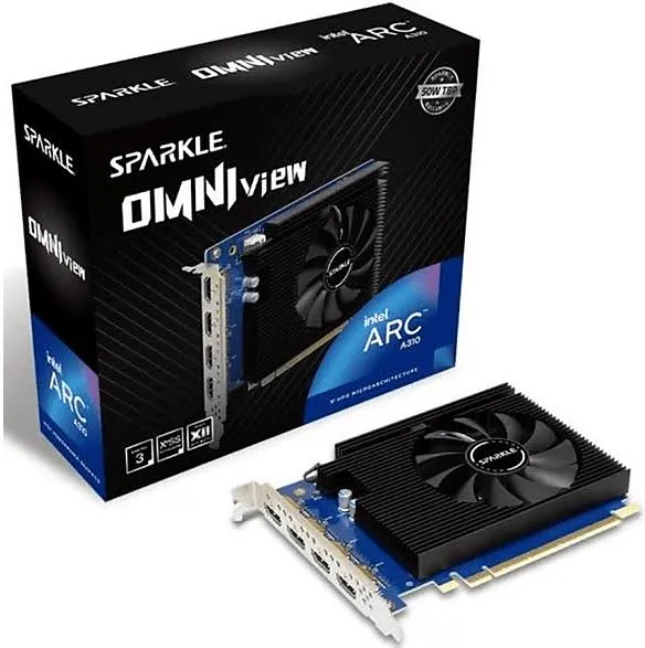 Sparkle Intel Arc A310 Omni View 4GB GDDR6 HDMI x4 50W
