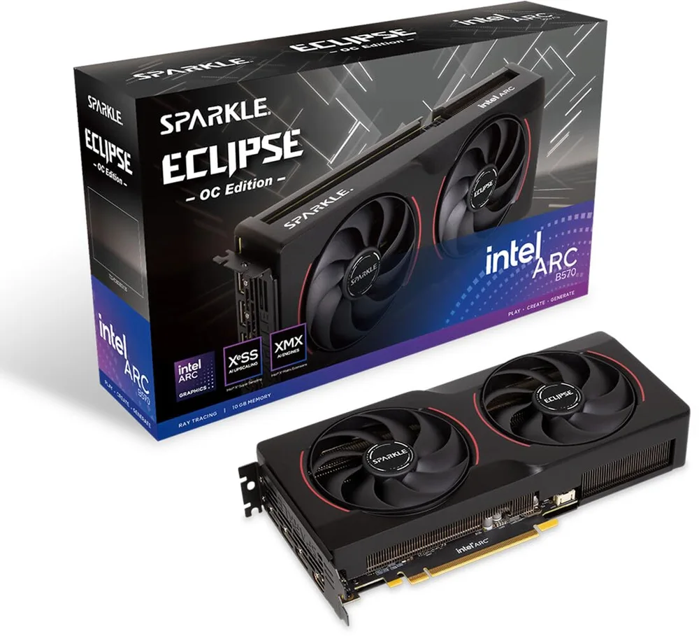 Sparkle Intel Arc B570 Eclipse OC 10GB GDDR6