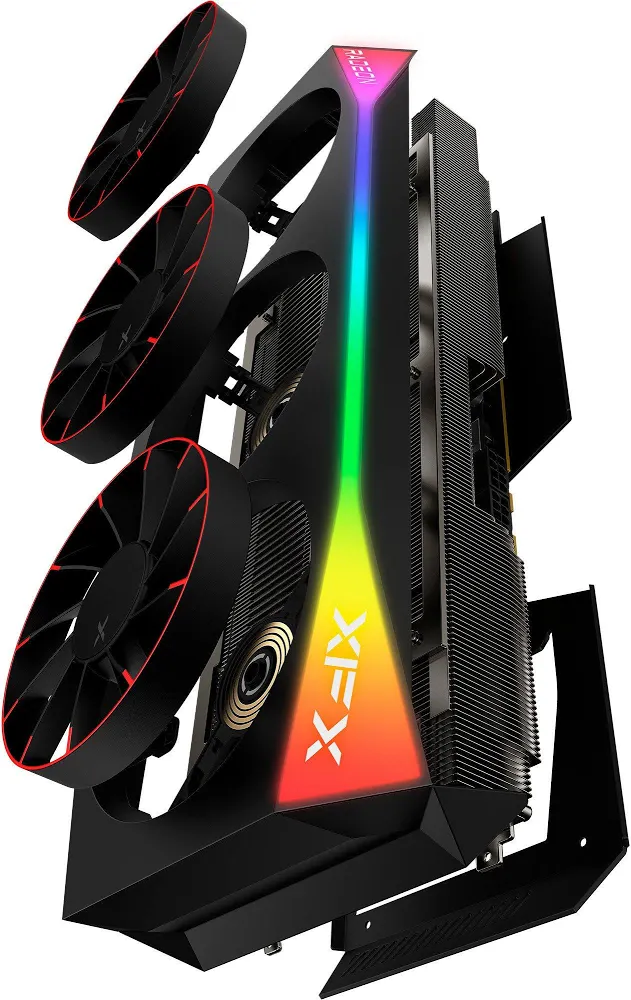 XFX Radeon RX 9070 XT OC Mercury RGB Magnetic Air  image 2