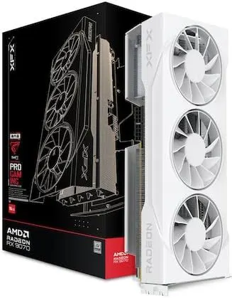 XFX RX 9070 SWIFT OC 16GB GDDR6 White