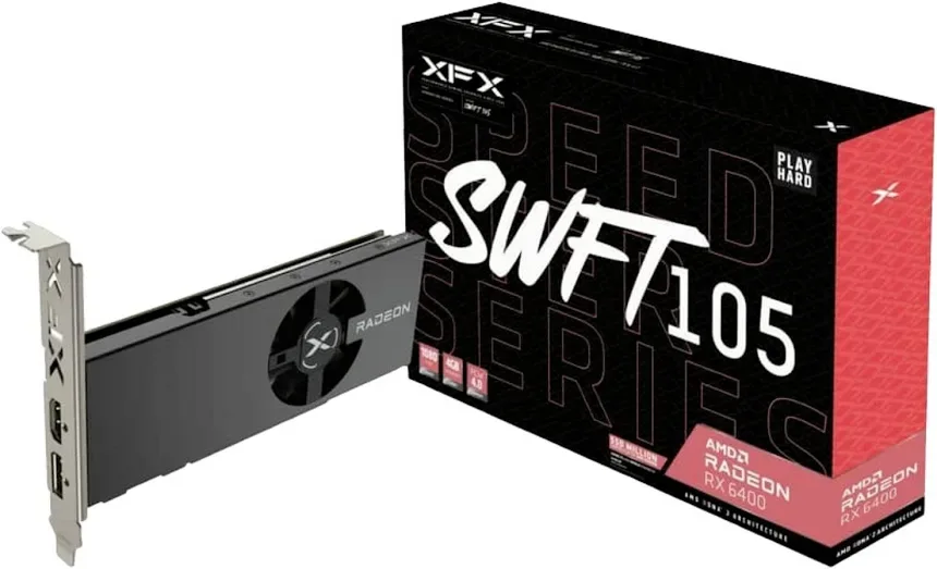XFX Speedster SWFT105 Radeon RX 6400 4 Go GDDR6 image 4