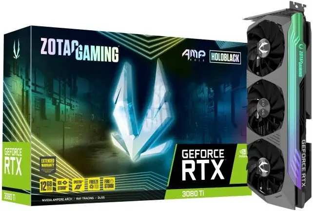 Zotac Gaming GeForce RTX 3080 Ti AMP Holo LHR 12 Go GDDR6X image 3