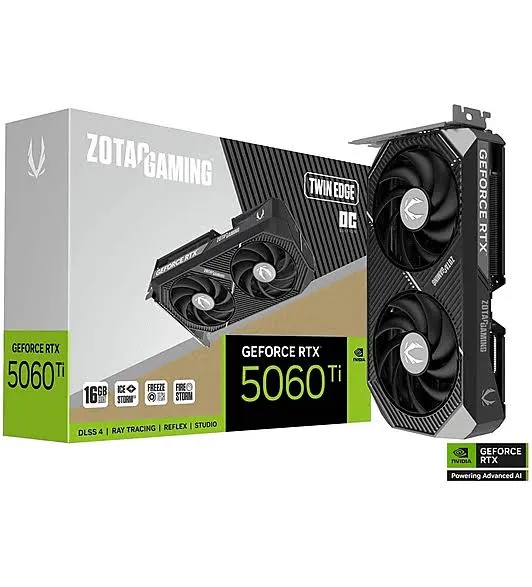Zotac GeForce RTX 5060 Ti Twin Edge OC 16GB