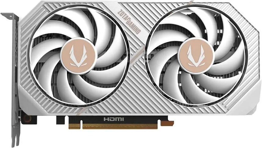 Zotac GeForce RTX 5060 Twin Edge OC White Edition 8GB GDDR7 Reflex 2 RTX  image 2