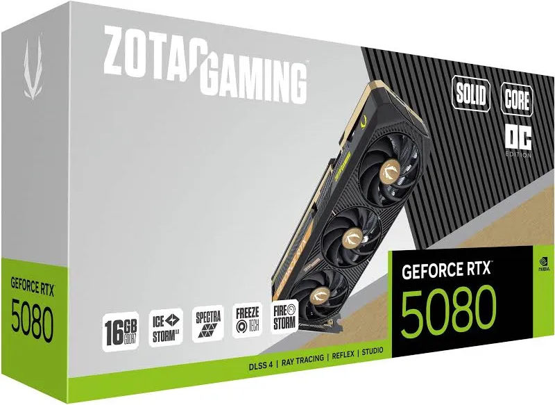 Zotac GeForce RTX 5080 SOLID CORE OC image 2