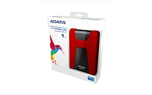 ADATA DashDrive HD650 1 To Rouge - vue 3