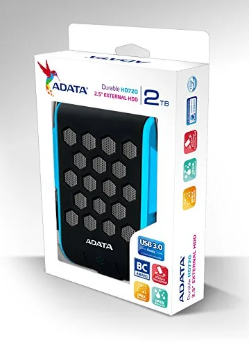 ADATA HD720 2 To Bleu - vue 7