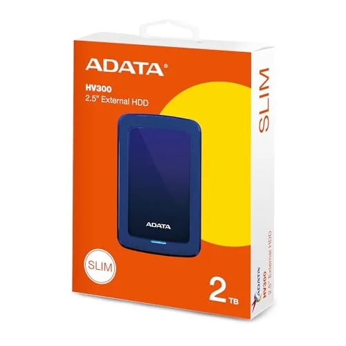 ADATA HV300 2 To Bleu - vue 5