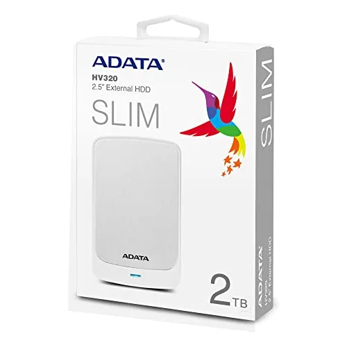 ADATA HV320 2 To Blanc - vue 6