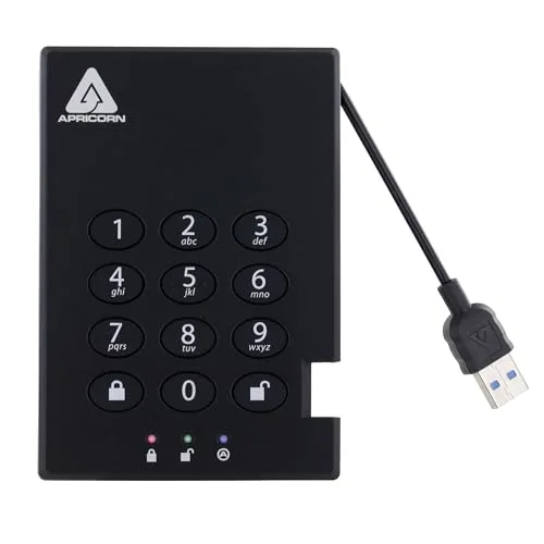 Apricorn Aegis Padlock 3.0 2 To - vue 2