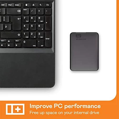 Disque dur externe WD Elements 1 To Noir - vue 6