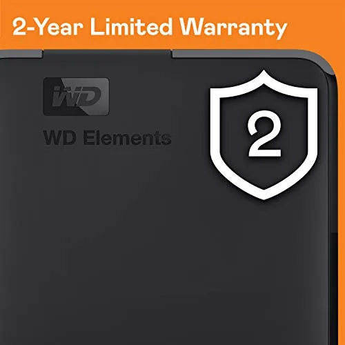 Disque dur externe WD Elements 1 To Noir - vue 8