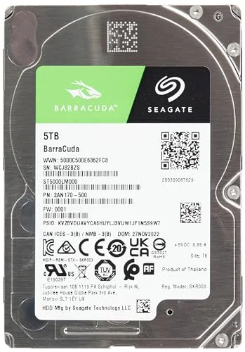Seagate BarraCuda ST5000LM000 5 To 2,5" SATA III