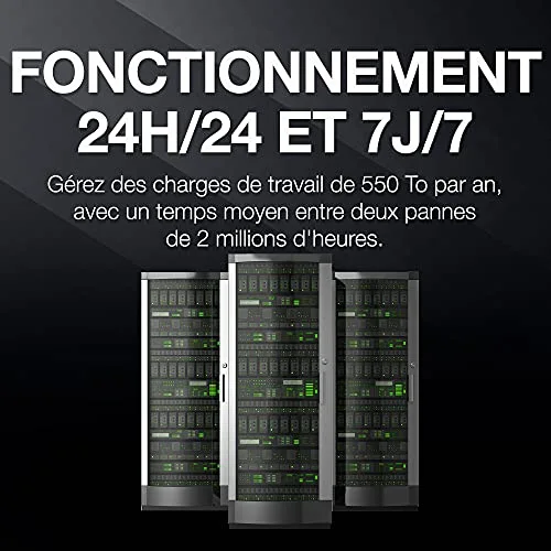 Disque Dur Interne - SEAGATE - Exos 7E10 - 2 To - SAS 12 Gbits/s - 7200 TR/Min - vue 3