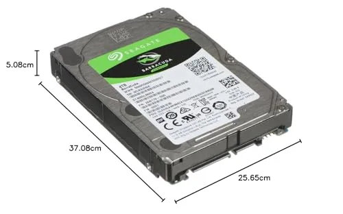 Disque dur interne Seagate Guardian BarraCuda ST4000LM024 4 To 2.5 SATA 6Gb/s 5400 tours/min 128 Mo - vue 2