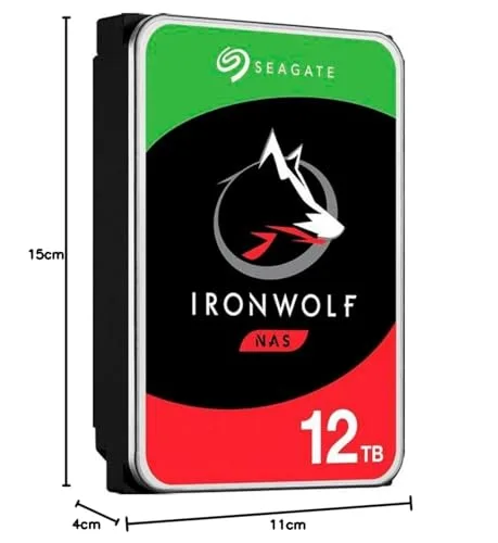 Disque dur interne SEAGATE IronWolf 3.5 12 To - SATA 6Gb/s - 7200 Tours/min - vue 4