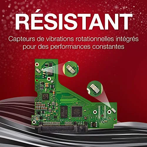 Disque dur interne SEAGATE IronWolf Pro - 12 To - SATA 6Gb/s - 7200 trs/min - vue 9