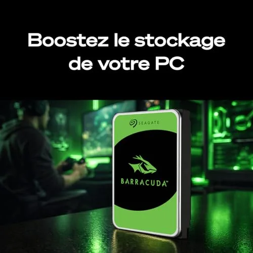 Disque Dur Seagate BarraCuda 2TB 7200rpm - vue 3