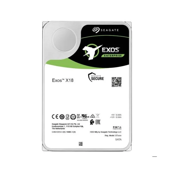 Seagate Exos X18 ST14000NM004J 14 To SAS 7200 tr/min