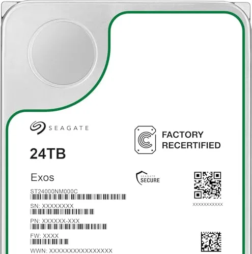 Disque Dur Seagate Exos X24 24TB - vue 3