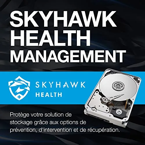 Disque dur - SEAGATE - SkyHawk AI - 10 To - 3.5 - Serial ATA 6 Gb/s - vue 4