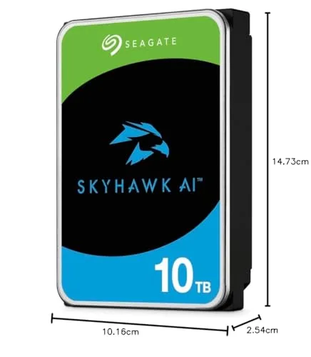 Disque dur - SEAGATE - SkyHawk AI - 10 To - 3.5 - Serial ATA 6 Gb/s - vue 9