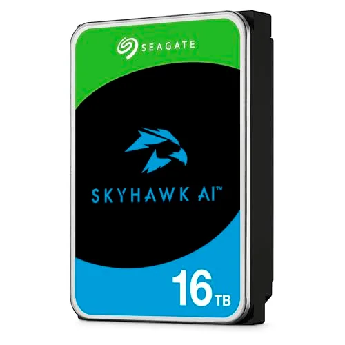 Disque dur - SEAGATE - SkyHawk AI - 16 To - SATA 6Gb/s - 3.5 pouces - vue 2