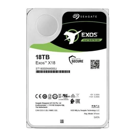Seagate Exos X18 18 To SATA 7200 tr/min 256 Mo